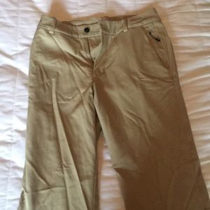 Iulu lemon khaki pants